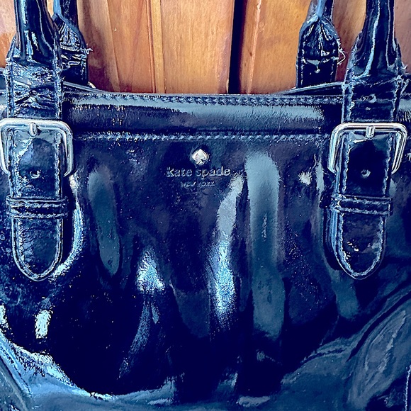 Kate spade ♠️ black patented leather bag - Picture 2 of 16